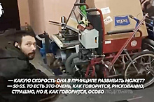 Россиянин в Красноярске переделал обычное инвалидное кресло в скоростную коляску