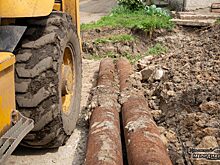 Из-за строителей дороги Заозёрный в Кургане остался без воды