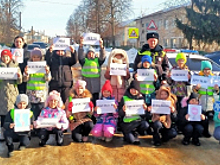 В липецком регионе юные инспекторы совместно с полицейскими напоминают детям и взрослым о важности соблюдения ПДД
