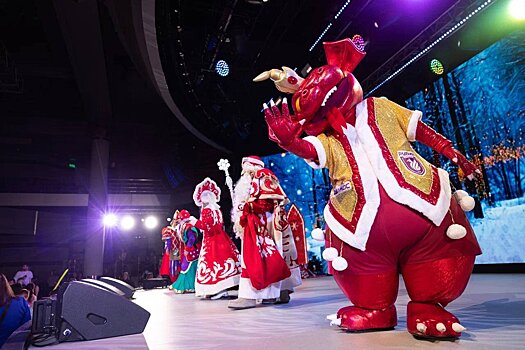 «Рубин» провел детские новогодние спектакли «Рубиновая Елка»