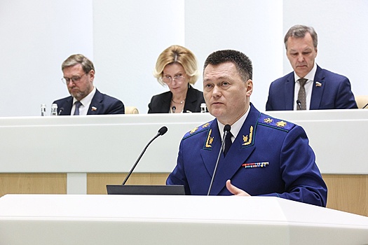 Игорь Краснов назвал самые проблемные темы, которые стоят на контроле прокуроров