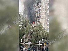 Мужчина спас соседку из горящей квартиры на юге Москвы