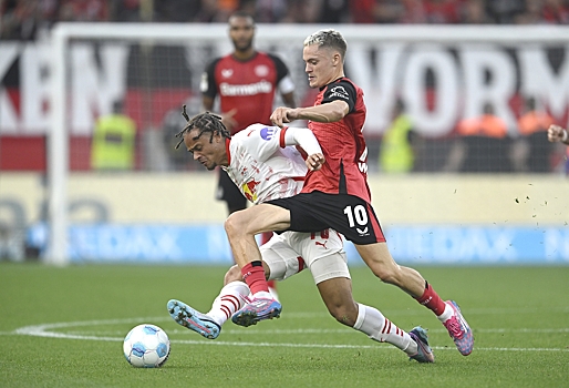 «РБ Лейпциг» прервал рекордную беспроигрышную серию «Байера» в Бундеслиге