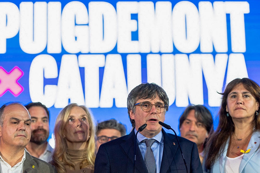 Пучдемон объявил о планах вновь возглавить Каталонию