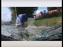 Видео ДТП на улице Спортивной записал регистратор пострадавшего автомобиля
