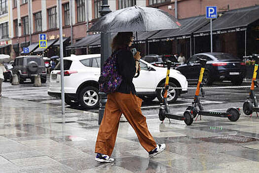 Жителей Москвы предупредили о дожде и сильном ветре 12 апреля