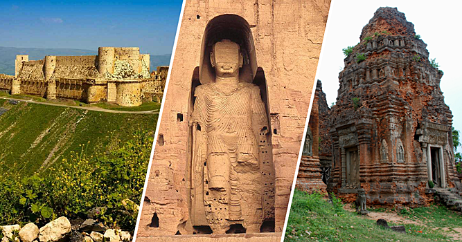 Памятники мирового наследия, разрушенные боевиками и религиозными фанатиками