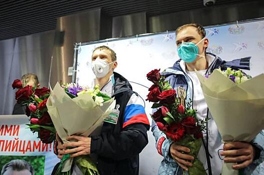 В Тюмень на пару дней вернулись олимпийцы Спицов и Якимушкин