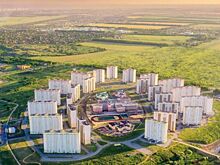 В микрорайоне Суворовский завершили монтаж двух новых линий электропередач