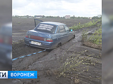 Жители села под Воронежем: «Из-за отсутствия дороги пациента до скорой несли на руках»