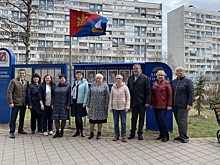 В Старом Крюково торжественно открыли Доску Почета