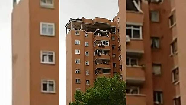 Мощный взрыв прогремел в многоэтажном доме в Мадриде