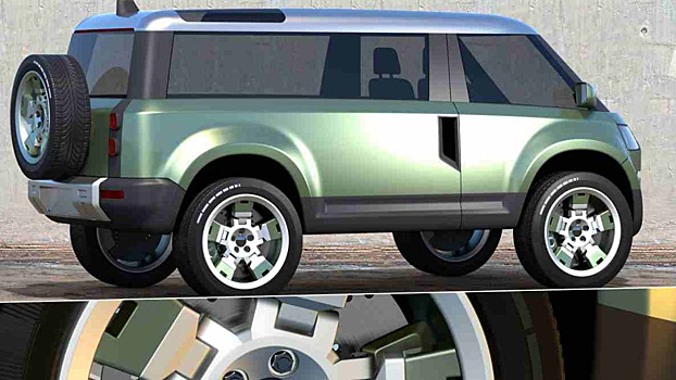 Как бы выглядела УАЗ «Буханка» от Land Rover: концепт