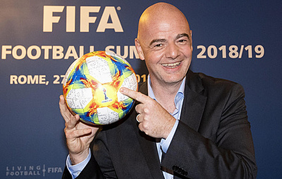 Президент ФИФА Инфантино рад сотрудничать с новым главой РФС Дюковым