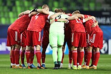 Сборная России пропустила два мяча от датчан в первые 11 минут матча