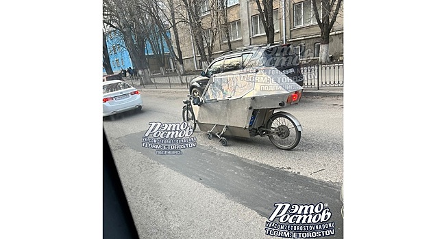 Аналог &laquo;Теслы&raquo;: в Ростове замечен самодельный бэтмобиль