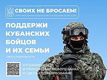 Работники министерства культуры Кубани присоединились к акции «Своих не бросаем»