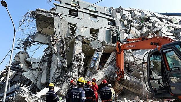 Число жертв землетрясения на Тайване увеличилось до 34 человек