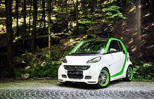 Smart ForTwo Brabus побывал в гостях у Vilner