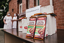 КФ «Победа» передала врачам Краснодара 16 кг шоколада для укрепления иммунитета