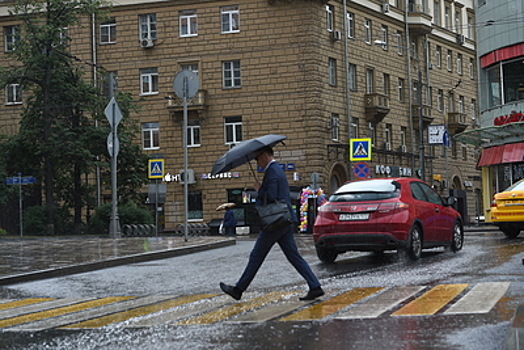 Пасмурная и дождливая погода ожидается в Московском регионе в первую неделю октября