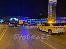 Во Владивостоке Lexus протаранил Toyota Prius