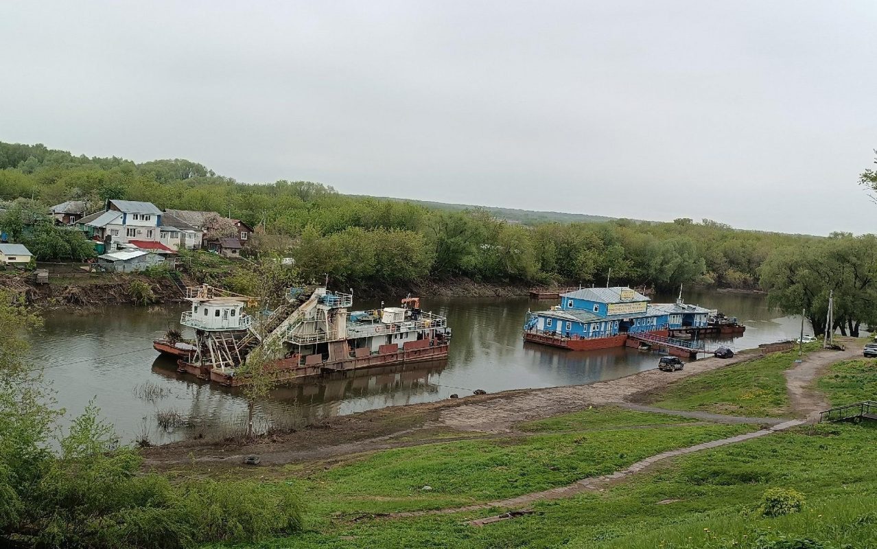 В Рязани начали углублять реку Трубеж