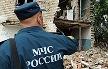 В Омске рухнул жилой дом