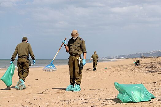Израиль закрыл пляжи из-за загрязнения вод нефтепродуктами