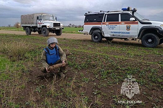 МЧС: в Крыму нашли и обезвредили снаряд и ручную гранату времен ВОВ