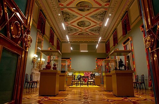 Комнатам императрицы в Екатерининском дворце вернули исторический вид