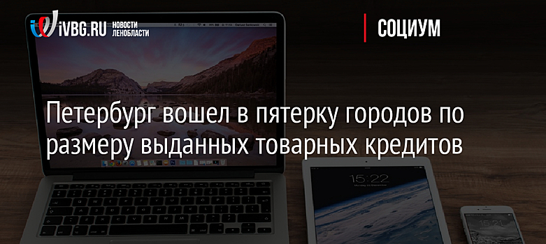 Петербург вошел в пятерку городов по размеру выданных товарных кредитов