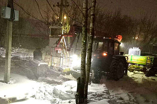 Минэнерго Белоруссии: снегопад и ветер оставили без света 251 населенный пункт