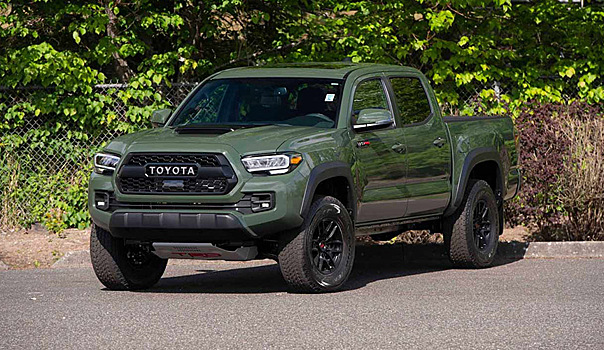 Необычный экземпляр пикапа Toyota Tacoma пустят с молотка