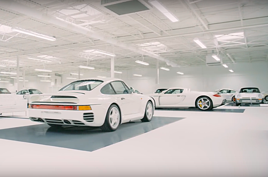 Видео: самая секретная коллекция Porsche в мире