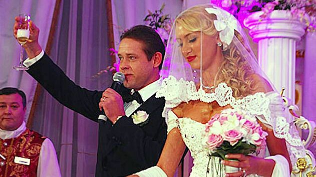 Шикарная свадьба хоккеиста Буре. Он подарил жене «Бентли», созвал 300 гостей, гуляли даже Жириновский и Зюганов