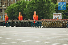 В Каспийске прошла генеральная репетиция парада Победы