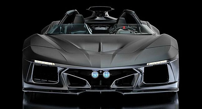 Калифорнийское ателье решило представить Corvette без фар и ветрового стекла