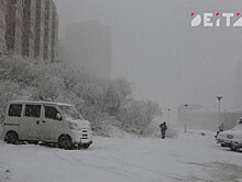 Снегопад ожидается в Приморье на выходных