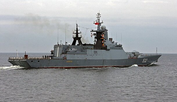 Российские военные корабли подошли к границам Латвии