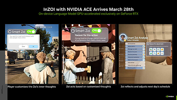 NVIDIA назвала две игры, которые получат продвинутый ИИ