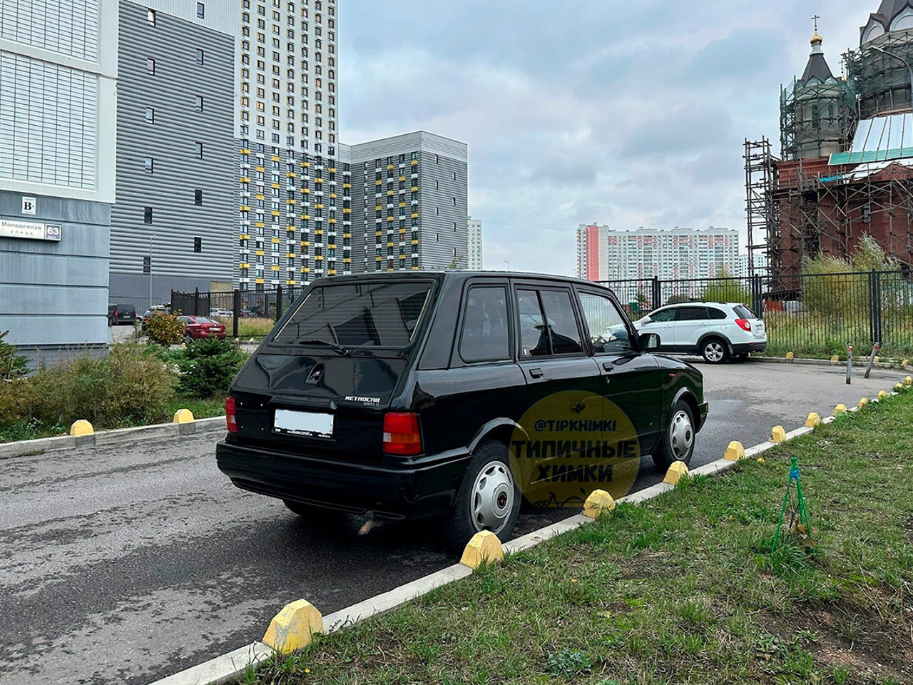 В подмосковных Химках заметили редкий автомобиль из популярного телешоу -  Рамблер/спорт