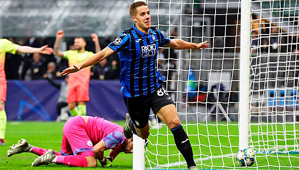 Лига чемпионов. "Аталанта" выстояла в игре "Манчестер Сити"