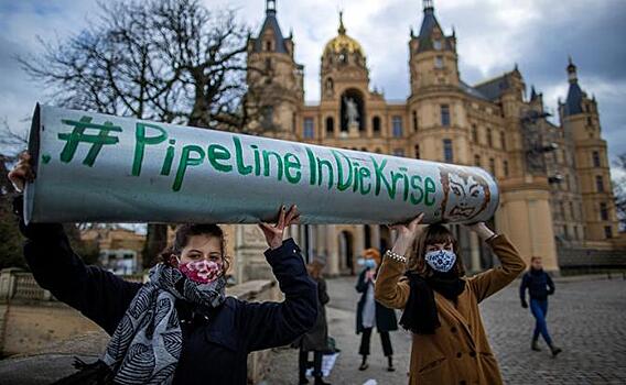 «Зеленые» заморозят Германию, прежде чем сдаться «Газпрому»