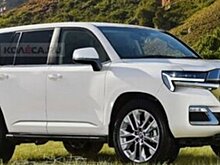 Свежие рендеры Toyota Land Cruiser 300