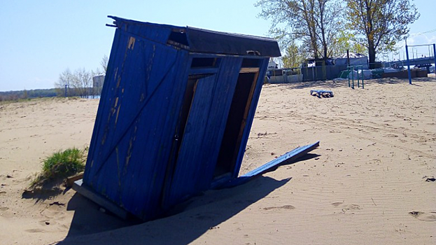 Саратовец во время «самоизоляции» сделал фотоотчет о состоянии городского пляжа