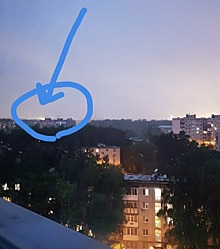 Фото дня: «Непонятный яркий свет» заметили нижегородцы на ГАЗе