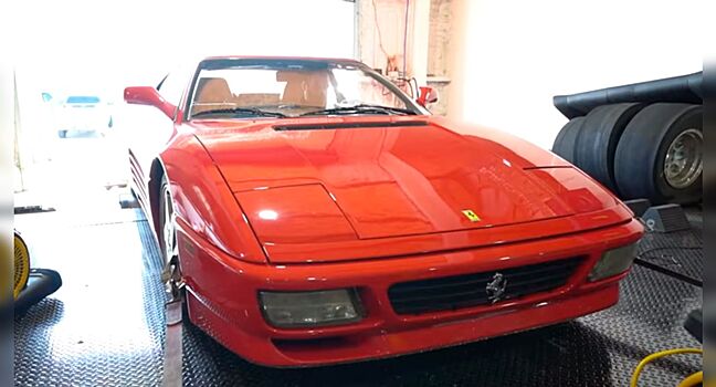 Сколько мощности осталось в двигателе 30-летнего Ferrari 348?