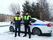 В Ямало-Ненецком автономном округе инспекторы ДПС и фельдшер скорой помощи спасли девушку от необдуманного поступка