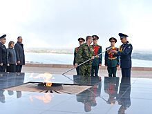 Мемориал памяти погибшим воинам открылся после реконструкции в поселке Бутурлино